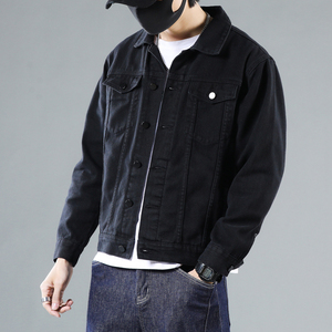 Vente en gros de vestes en jean respirantes personnalisées 2025 pour hommes, style slim fit, vestes et manteaux en jean pour adolescents et garçons - Product Image 3