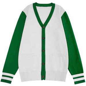 Sorority <b>Sweater</b> Vendor Embroidery Custom Winter 100% Cotton Solid Front Button man Women's Knit <b>Cardigan</b> <b>Sweater</b> - Product Image 4