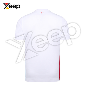 Maillot de football personnalisé pour homme XEEP XC-SU-53, polyester respirant, imprimé par transfert thermique, séchage rapide, coupe ajustée classique, OEM - Product Image 3