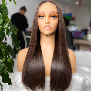 Precio al por mayor de fábrica 100% pelucas de cabello humano vietnamita crudo Color Natural HD encaje Frontal 13x4 pelucas de cabello humano - Product Image 3