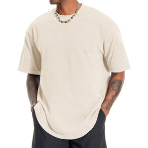 Camiseta con Lavado Ácido, Suministro Directo de Fábrica, MOQ Bajo, Mejor Diseño, Nuevo Color Diferente, Estilo Urbano, Logotipo Personalizado - Product Image 5