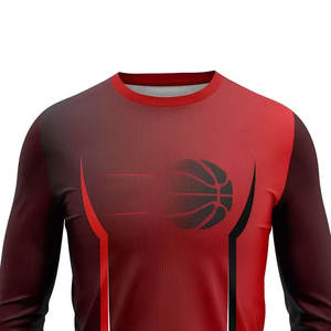 เสื้อบาสเก็ตบอลพิมพ์ลายแบบซับลิเมชั่น แห้งเร็ว ออกแบบเองได้ ราคาส่งที่ดีที่สุด ปี 2026 - Product Image 4