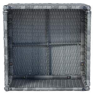 Ensemble de meubles en osier pour patio extérieur Lit de jour à baldaquin rétractable Lit de soleil avec ensemble de conversation pour jardin et piscine - Product Image 4