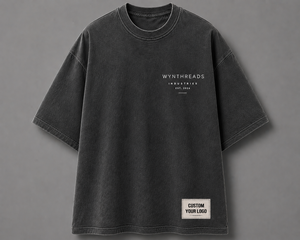 Camiseta Extra Grande de Alta Calidad para Hombre, Manga Corta, Cuello Redondo, Estampado Minimalista, 100% Algodón Jersey, Transpirable, Estilo Normcore - Product Image 3