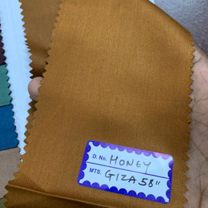 ผ้าเชิ้ตพรีเมียมคุณภาพสูง ผ้าฝ้ายฮันนี่กิซ่าผสมวิสโคส/โพลีเอสเตอร์ ทอสำหรับชุดสูทผู้ชาย ผู้หญิง และเด็ก - Product Image 1