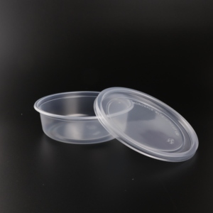 Clear Reusable Plastic Deli <b>Container</b> Lid Polypropylene 500pc (50/10) 6 Oz <b>Takeaway</b> Food Storage Bowl Minimalist Travel Hotel - Product Image 4