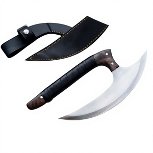 Hacha vikinga personalizada al por mayor con hoja de acero inoxidable y funda de cuero, OEM/ODM disponible, hacha vikinga hecha a medida - Product Image 1