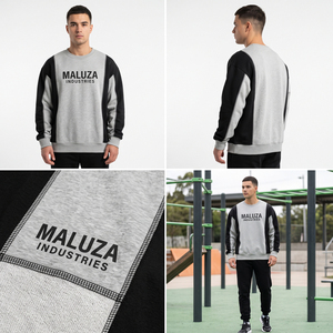 Sweat-shirt en molleton de coton et polyester 360 GSM pour homme, col rond, épais, hiver, extérieur, personnalisable avec logo sérigraphié, décontracté - Product Image 3