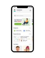 Développement d'applications mobiles pour le marché des freelancers intelligents avec un matching d'emploi en temps réel et des solutions d'embauche fluides
