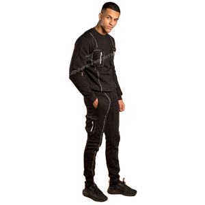 Ensembles deux pièces pour hommes de marques célèbres, collection automne-printemps, survêtements de jogging, vestes personnalisées pour hommes, ensembles de survêtements slim fit en coton technique - Product Image 1