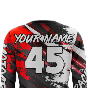 Jersey Deportivo de Motocross Sublimado al Por Mayor para Hombre, Transpirable, de Tela Ligera, Jersey de Carreras - Product Image 6