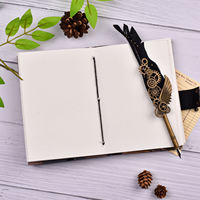 Journal artisanal A5 avec carte vintage |   Carnet de notes à couverture rigide écologique avec cadenas, 100 feuilles, reliure cousue, style antique, pour voyages et créations artistiques