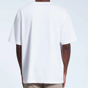 Oversized Men's Tee 280 GSM 100% Cotton Streetwear <b>Drop</b> Shoulders with Logo Printed on Chest and <b>Back</b> - Product Image 6