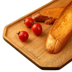 Plateau de service en bois rustique fait à la main de qualité supérieure avec finition en bois unique pour hôtels et restaurants - Product Image 3