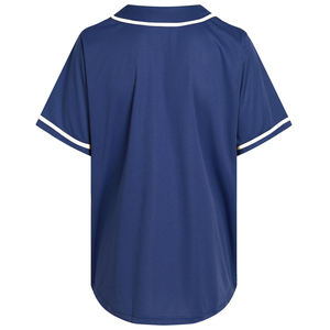 Camiseta de Béisbol Blanca para Hombre, Manga Corta, Cierre de Botones, Absorbe la Humedad, Corte Regular, para Adultos, Todas las Temporadas - Product Image 2