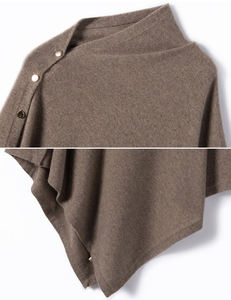 Bufanda/Capa de Invierno Tejida a Mano Extra Larga de Alta Calidad para Mujer con Cinturón, Suave y Cálida, Venta Directa de Fábrica - Product Image 2