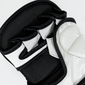 Guantes de MMA Profesionales Hechos a Medida de Alta Calidad, de Cuero, Impermeables, con Cierre de Gancho y Bucle, para Entrenamiento de Boxeo y Combate - Product Image 5