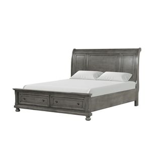 Cama matrimonial Meade G8905A FB en gris con cajas incluidas - Product Image 5
