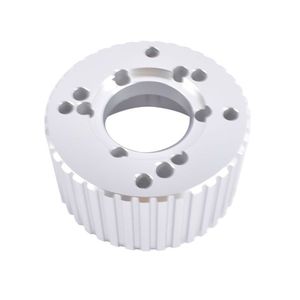 Kit de poulie de transmission par courroie SWP en aluminium billette pour moteurs Chevrolet Small Block SBC 283 305 327 350 383 400 - Pièces du système de transmission - Product Image 6