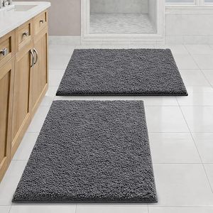 Tapis de sol personnalisés pour intérieur, tapis de bain super absorbants en chenille pour salle de bain - Product Image 1