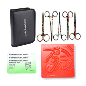Teach Training Pad Durable Suturing <b>Kit</b> for Oral Suture for Student Surgical Tool Set Suture <b>Kit</b> Surgical Medic Instruments Tool - Product Image 1
