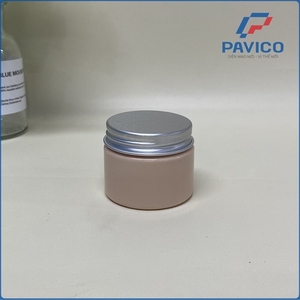 ขวดพลาสติก PET ทรงกลม ขนาด 50 มล. สำหรับพิมพ์ลายด้วยความร้อน ผลิตโดย Pavico เวียดนาม รับผลิตแบบ OEM / ODM ฝาเกลียว 47H50 - Product Image 1