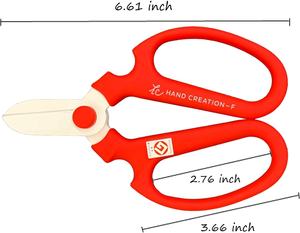Fabriqué au Japon SAKAGEN Ciseaux à fleurs pour la création à la main F-170 Moss Green - Product Image 4