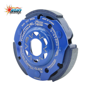 Kit de Embrague de Alto Rendimiento SUN RACING CLICK 125, Conjunto de Embrague de Acero Azul Antivibración, Actualización CVT de 1000 RPM, Sistema de Alto Agarre Hecho en Taiwán - Product Image 1