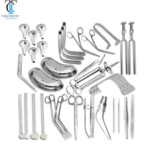 ENT Surgical Instrument Set Stainless Steel Otolaryngology <b>Ear</b> Nose Throat Surgery Instruments Kit Medical Operating <b>Tools</b> Set - Product Image 3