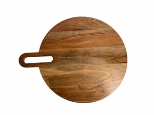 Tabla de Cortar de Acacia de Alta Calidad para Encimera de Cocina con Asas Integradas, Tabla de Cortar de Madera Resistente para Uso Diario - Product Image 2