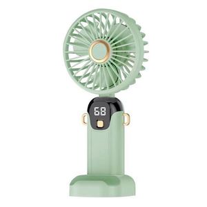 Ventilador de Mano Reutilizable Personalizado a Precio de Fábrica, Control de un Botón, Plegable, 3 Velocidades, Portátil de Plástico para Uso Doméstico y al Aire Libre - Product Image 2