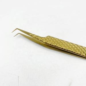 แหนบปลายแหลมทำจากเหล็กชนิดปลายแหลมจับเพชร90องศาออกแบบโลโก้ได้ตามต้องการ - Product Image 3