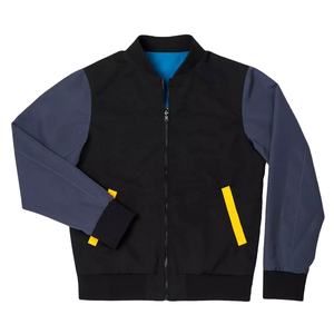 แจ็คเก็ตบอมเบอร์ไนลอนแบบกลับด้านได้ คุณภาพดีที่สุด ผลิตจากโพลีเอสเตอร์ 100%  ลายพิมพ์สำหรับฤดูหนาว  แบบมีซิป - Product Image 3