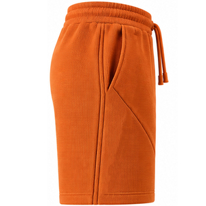 <b>Mens</b> Premium Waffle Knit <b>Shorts</b> Casual <b>Lounge</b> Wear Drawstring Elastic Waist Custom Logo Wholesale Private Label Supplier <b>Mens</b> - Product Image 6