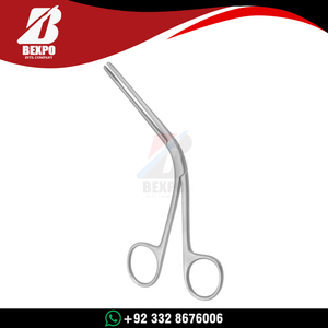 Pinzas Tilley para Polipos de Oído, 14 cm, Acero Inoxidable, Instrumento Quirúrgico ORL, Mordazas Dentadas para Procedimientos de Oído, Nariz y Garganta - Product Image 3