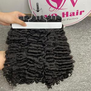 Pelo brasileño de onda profunda 100% virgen de alta calidad, gran stock con encaje transparente, cabello crudo vietnamita de Piano - Product Image 2