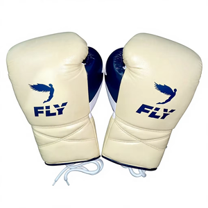 Ensemble d'équipement de boxe Fly : Gants en cuir à lacets, protège-tête, protège-poitrine – Équipement d'entraînement et de sparring pour adultes - Product Image 1