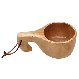 Taza Kuksa Ligera y Natural, Hecha a Mano, de Madera, para Café, Té, Camping, Senderismo y Viajes, a Precio de Mayoreo - Product Image 1