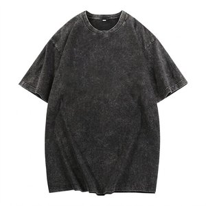 Wholesale Women's Custom Logo Acid Washed Oversized T-Shirts 300 GSM – Premium Heavyweight Cotton Streetwear <b>Bulk</b> Causal Shirts - Product Image 1