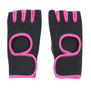 Meilleures ventes SAAR INDUSTRIES, cuir de vache 100% authentique, antidérapant, fermeture demi-doigts, protection avancée, unisexe, musculation - Product Image 2