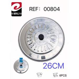 Couvercle de casserole en acier inoxydable de 26 cm, pièce de batterie de cuisine - Product Image 3