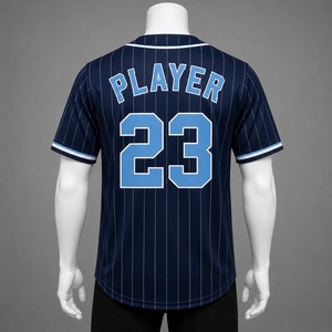 Uniforme de Béisbol Personalizado para Adultos, Conjunto de Béisbol de Secado Rápido, Jersey 100% Poliéster con Estampado Parcial, Ropa Deportiva, OEM ODM - Product Image 2
