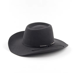 Chapeaux Fedora en feutre de polyester ajustables pour hommes et femmes, OEM ODM, de qualité supérieure, décontractés, pour les voyages, les festivals, les fêtes, l'aventure - Product Image 3