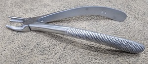 Extracteur dentaire en acier à becs courbés, forceps d'extraction manuel certifié CE, instrument de formation médicale pour chirurgie dentaire - Product Image 4