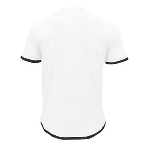 Hommes Gym Fitness Vêtements Unisexe 65% Coton 26% Polyester 9% Spandex Respirant Casual T-Shirt Hommes Col V Manches Courtes T-Shirt - Product Image 6