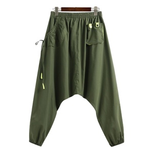 <b>Drop</b> <b>Crotch</b> <b>Pants</b> _ 2023 High Quality Mens <b>Drop</b> <b>Crotch</b> Multi Pockets <b>Pant</b> - Product Image 1
