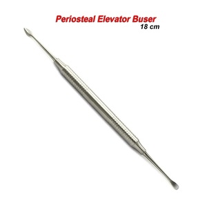 Ensemble d'élevateurs périostaux manuels en acier inoxydable réutilisables certifiés CE pour la chirurgie dentaire et les instruments de pont osseux - Product Image 4