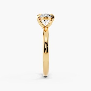 Anillo de Oro de 14K con Diamante Cultivado en Laboratorio, Corte East West Moval - Product Image 3