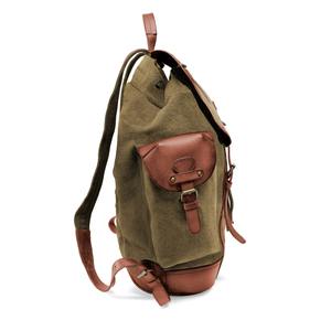 Sac à dos en toile et cuir véritable, résistant à l'eau, pour ordinateur portable, haute qualité, vente en gros, directement de l'usine, capacité 36-55L - Product Image 3