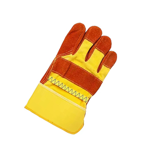 Guantes de Seguridad Industriales de Cuero, Personalización de Marca, Guantes de Protección de Cuero Premium, Precio de Fábrica OEM/ODM - Product Image 4